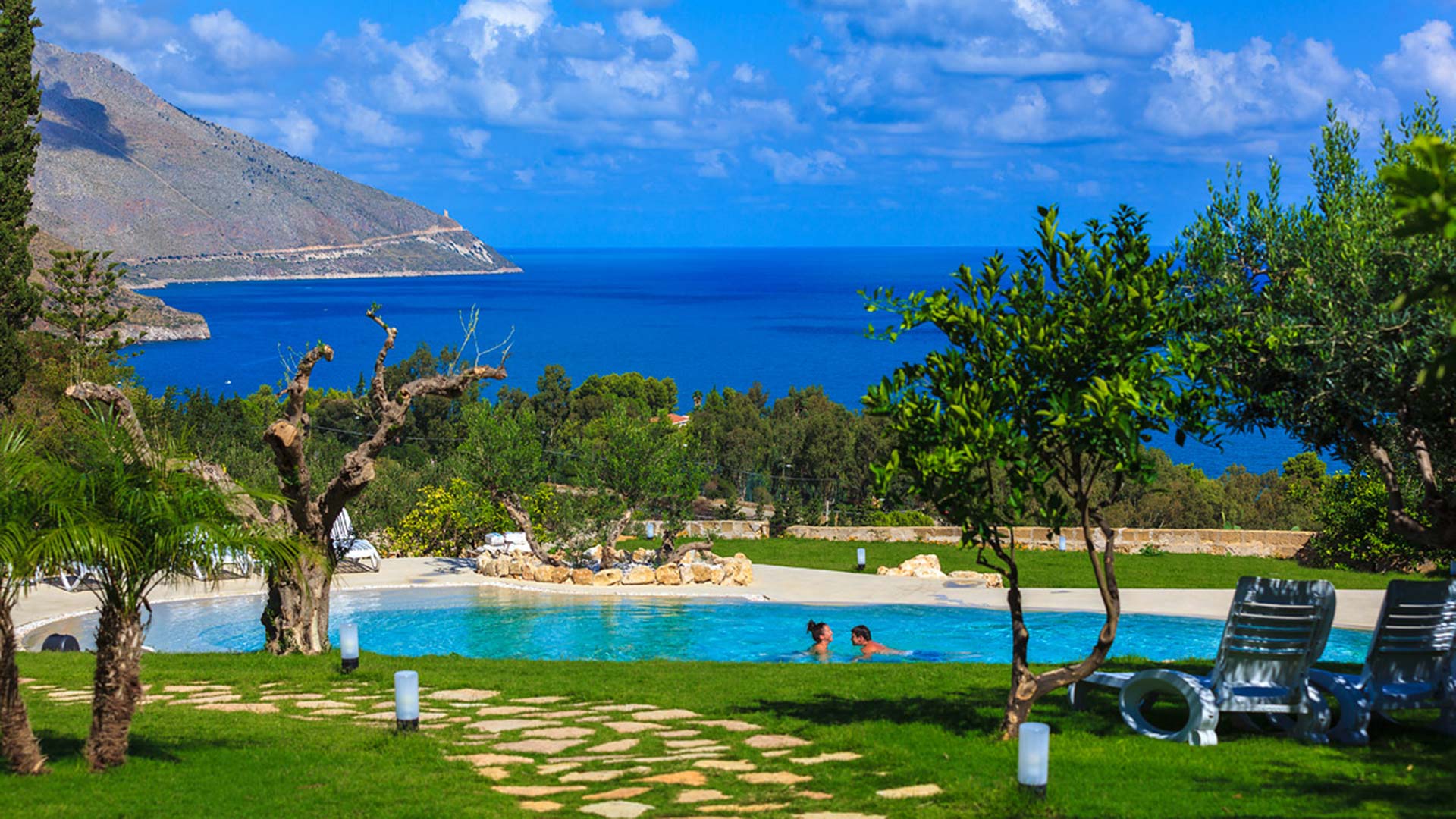 Hotel La Tavernetta a Scopello con incredibile vista mare
